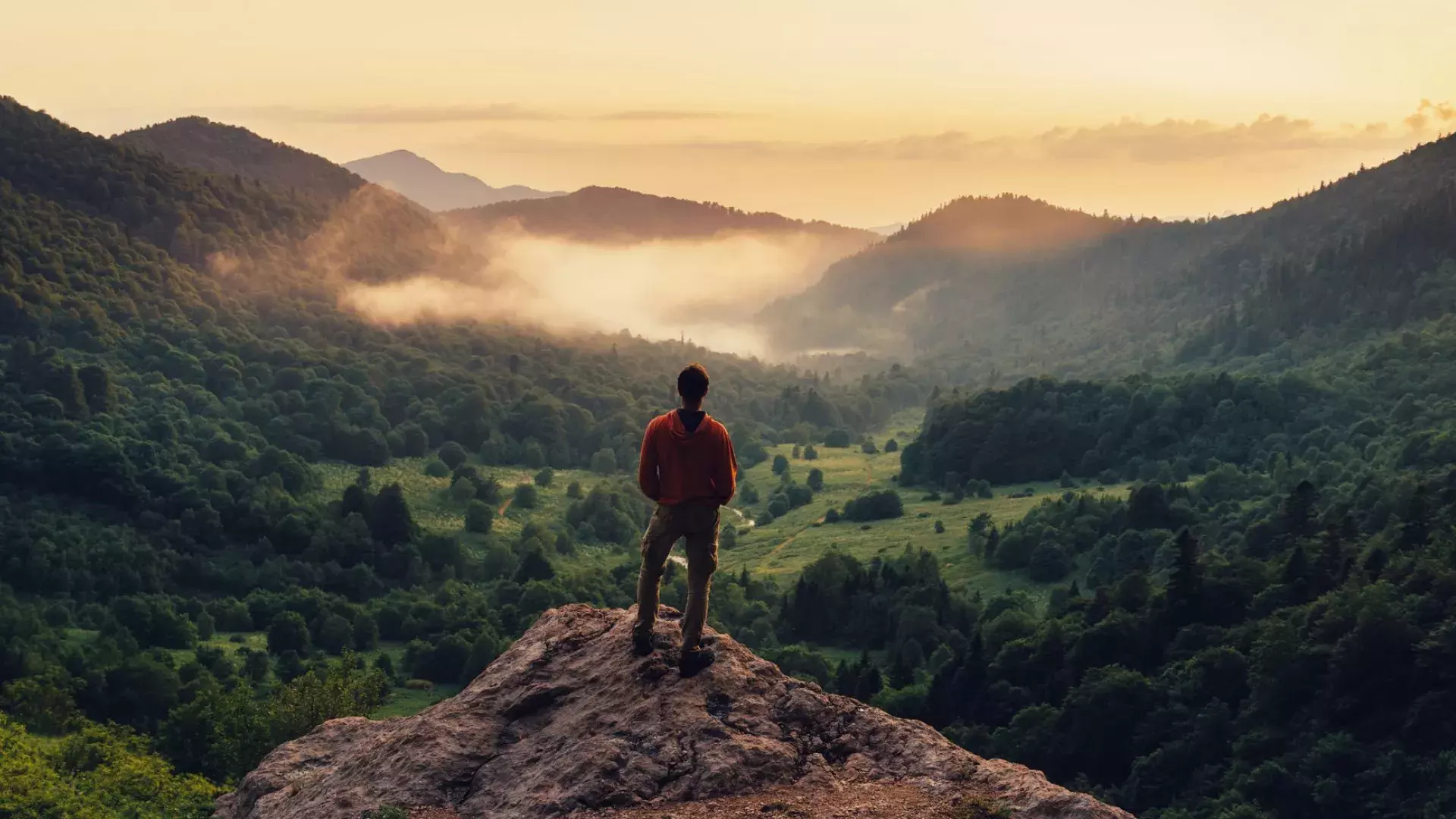 Man on Mountain