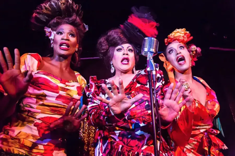 Drag queens perform at The Stud in San Francisco