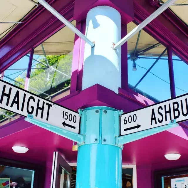 Haight-Ashbury sign